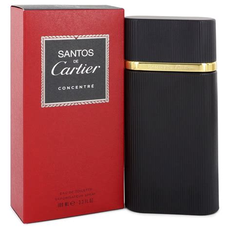 eau concentree cartier|santos cartier eau toilette.